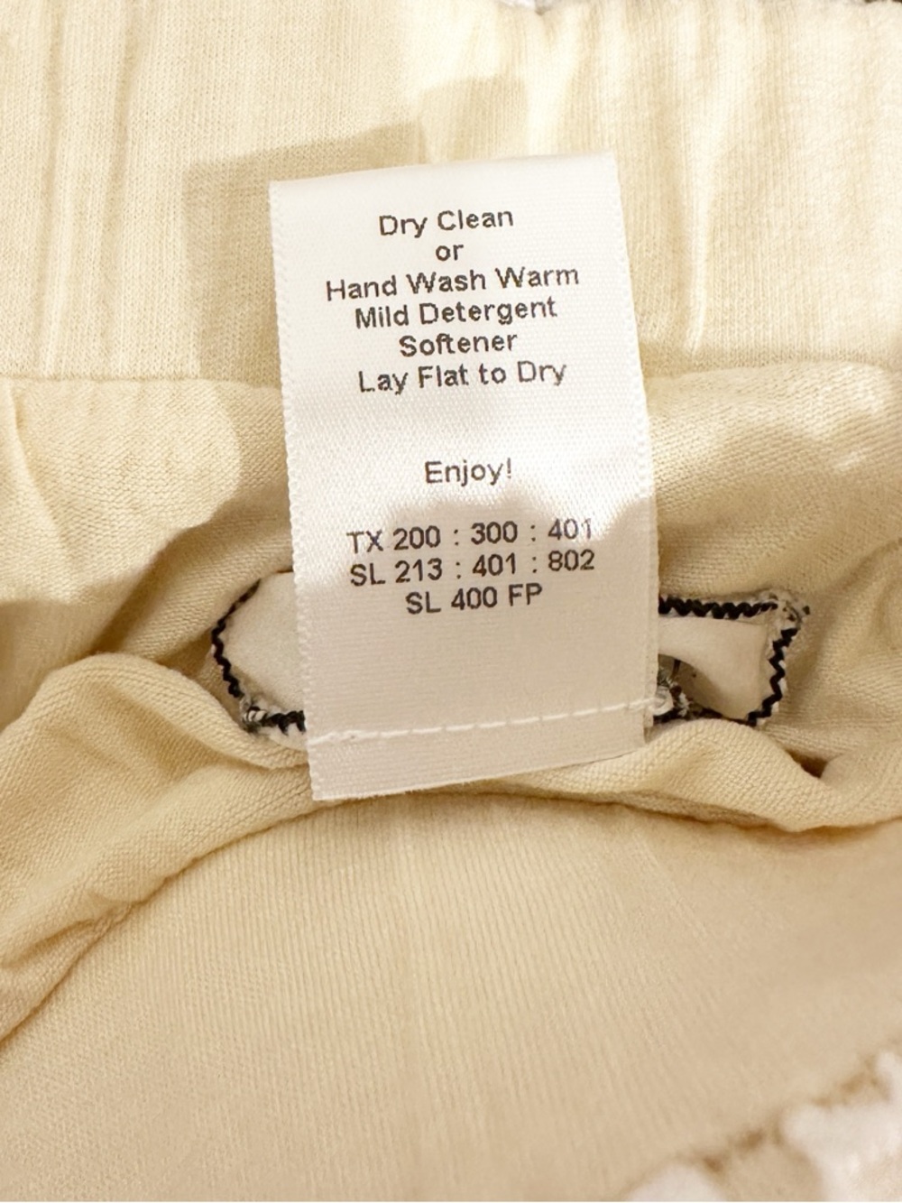 Nightcap Cream Crochet Flared Pants Size 2 - Picture 8 of 8